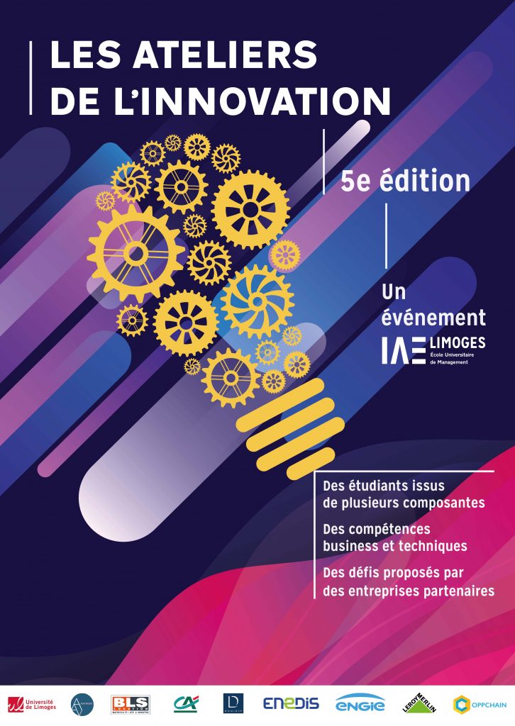 Image de l'affiche de la 5e édition des Ateliers de l'Innovation 